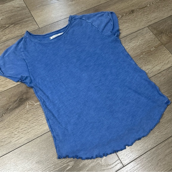 We The Free Be My Baby Tee In Blue - Picture 3 of 10